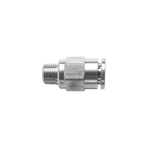 Metal Pu Fitting Straight 8mm X 1/8' M